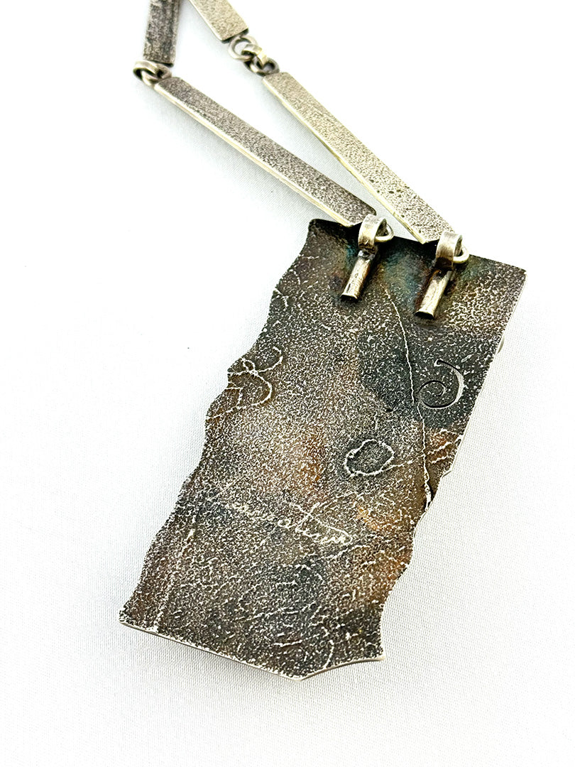 Necklace by Raymond Sequaptewa, Hopi