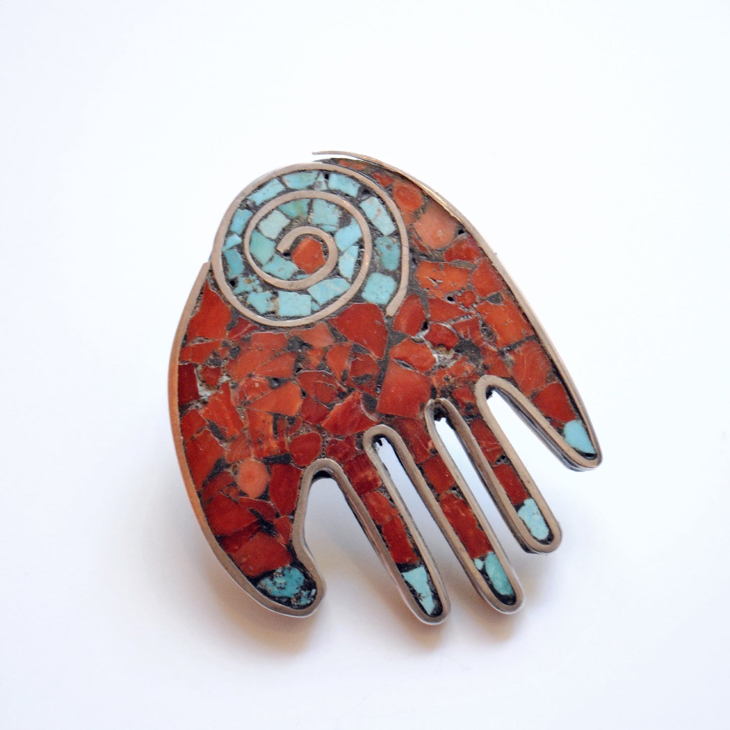 Hand Pendant by Mary C Lovato - Santo Domingo