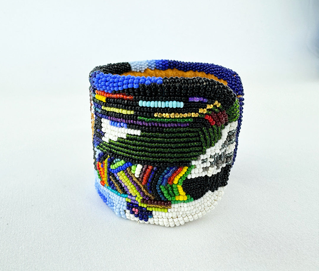 "Little Chief- Cheyenne" bracelet by Marcus Amerman