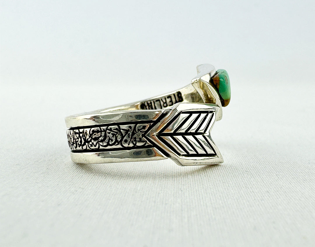 "Arrow Ring" by Christopher Yazzie