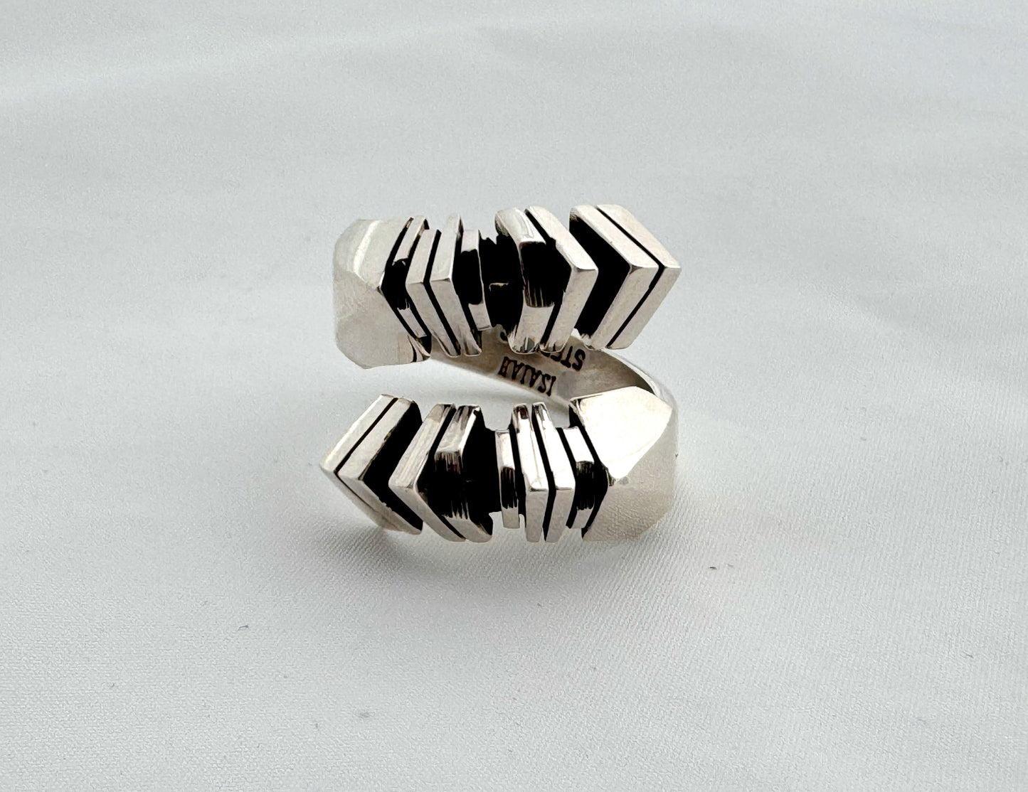 Carved Wrap Ring by Isaiah Ortiz (San Felipe)