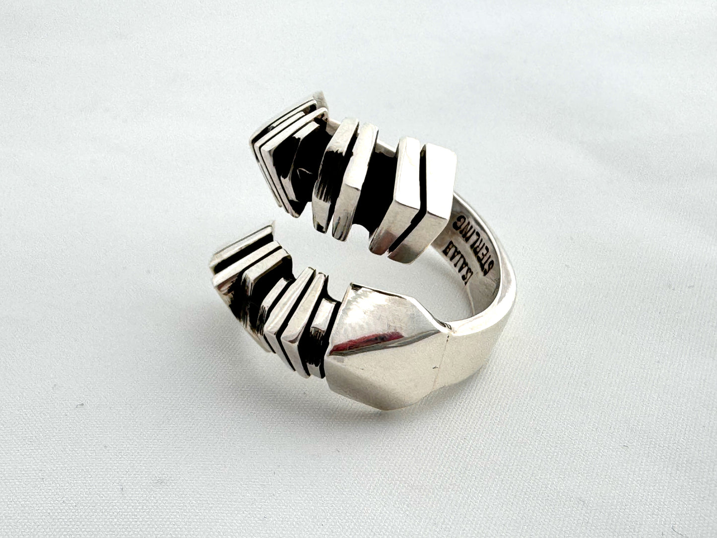 Carved Wrap Ring by Isaiah Ortiz (San Felipe)