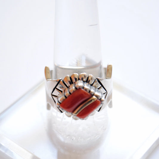 Star Ring by Christopher Yazzie - Navajo