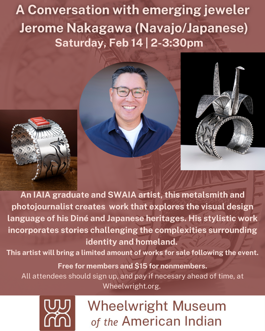 Sat. Feb 14 | A Conversation with Jerome Nakagawa