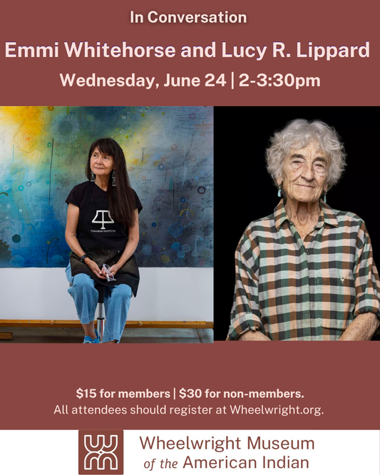 Wed. June 24 | 2-3:30pm | In Conversation with Emmi Whitehorse & Lucy R. Rippard