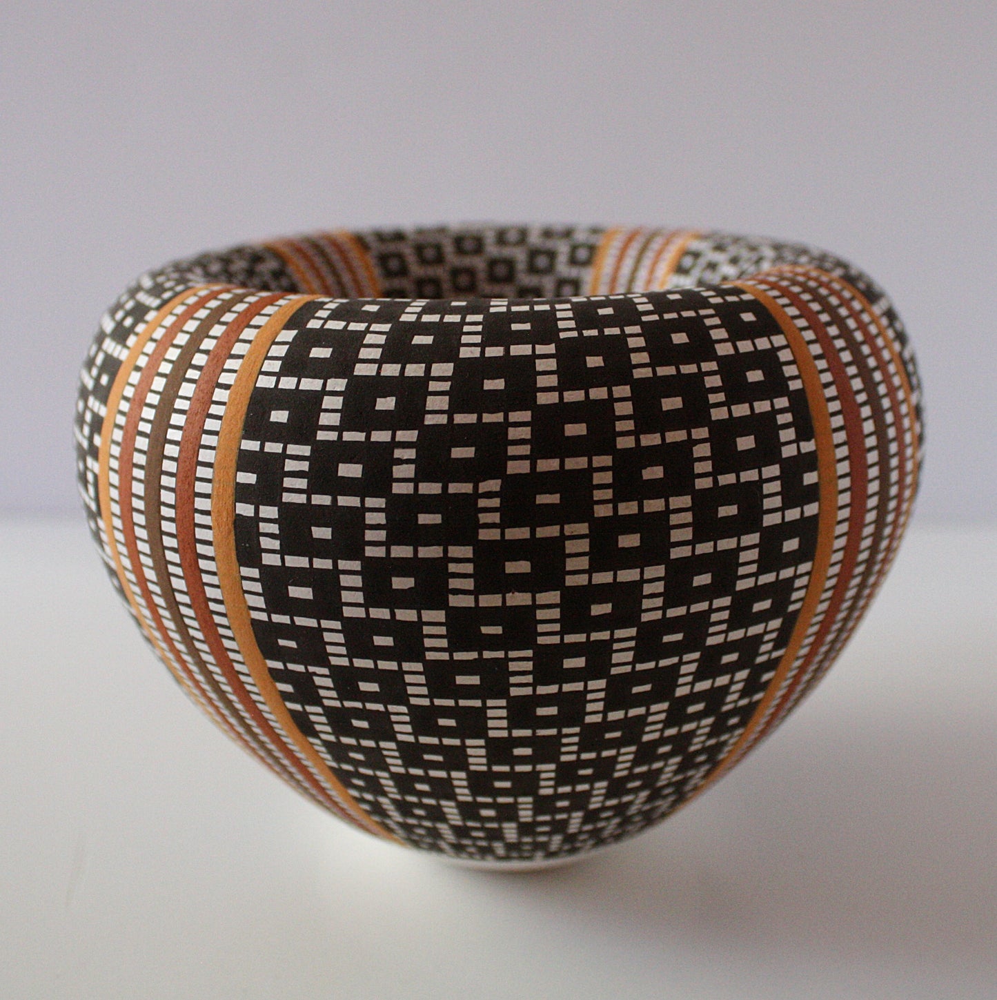 "Infinity" Rim Bowl by Frederica Antonio - Acoma