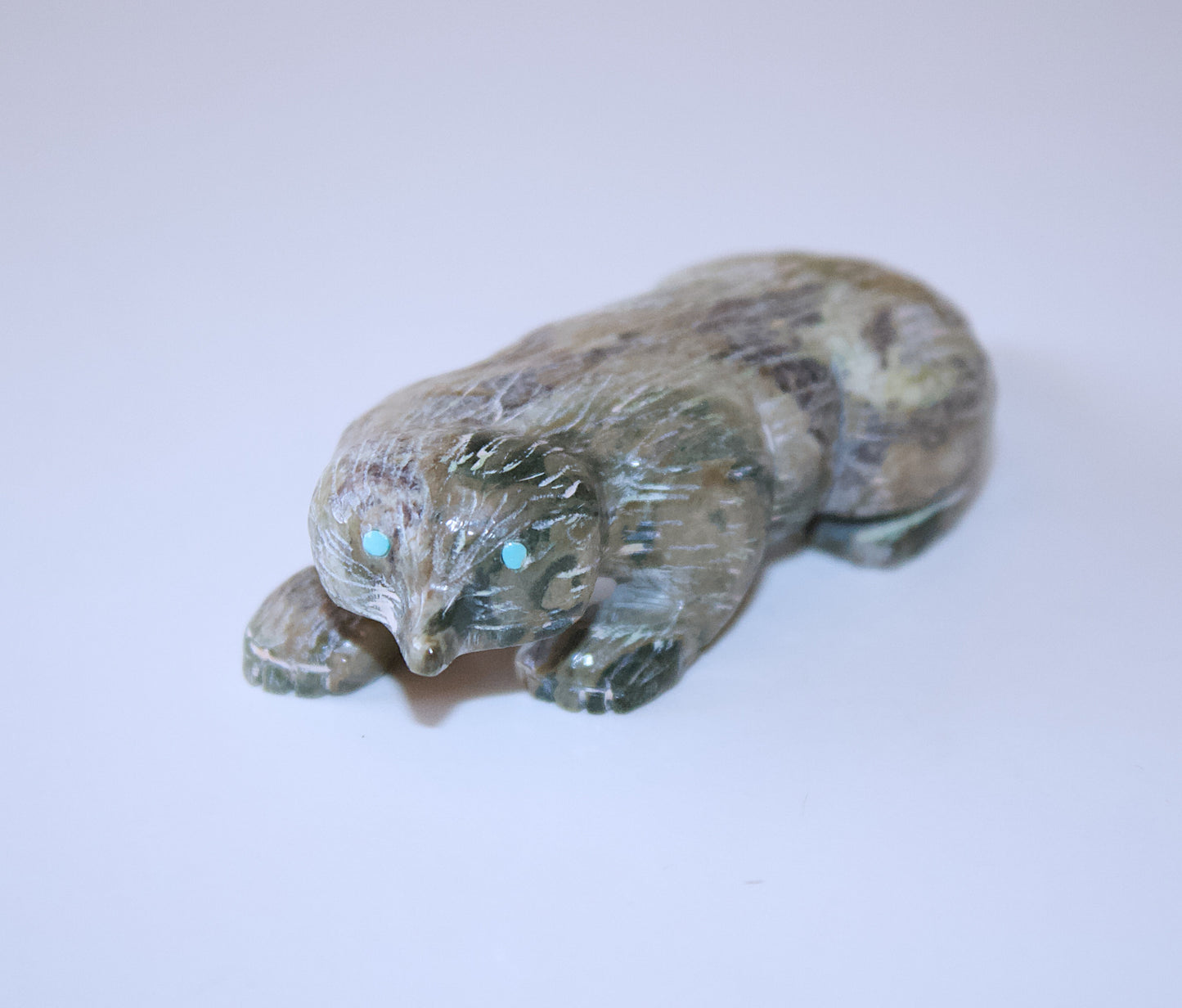 Serpentine Mole Fetish - Zuni Artist