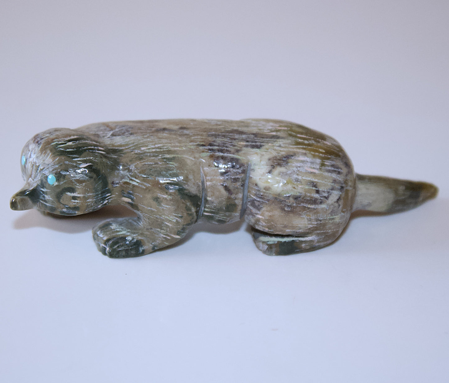 Serpentine Mole Fetish - Zuni Artist