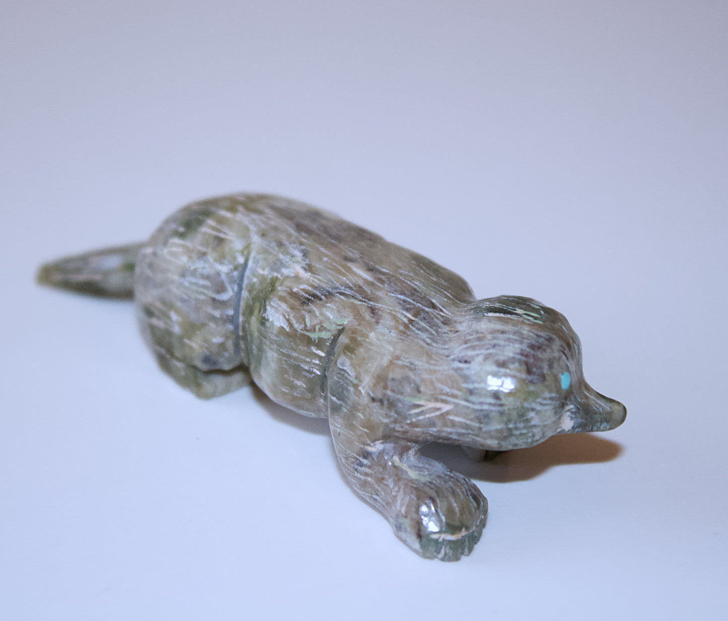 Serpentine Mole Fetish - Zuni Artist